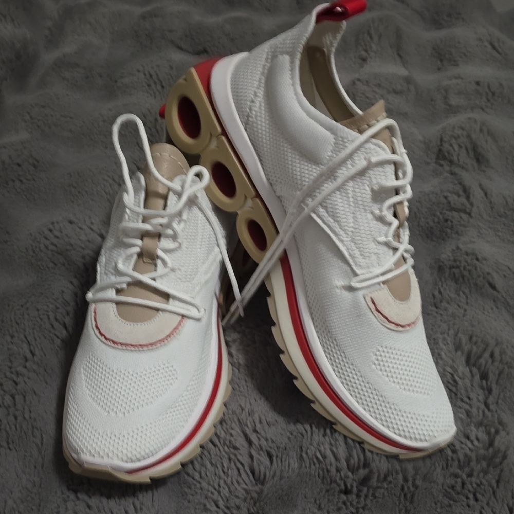 Salvatore Ferragamo White and Red Sneakers with Minimalist Design (11)